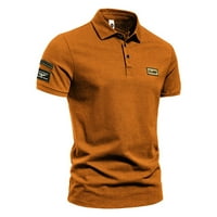 Muški majica kratkih rukava Casual Regular Fit Dupka za znoj dolje Active Golf ljetni vrhovi bluza