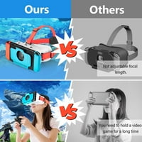 Slušalice za Nintendo prekidač OLED Nintendo Switch 3D VR naočale, Prekidač VR LABO GOGGLES slušalice