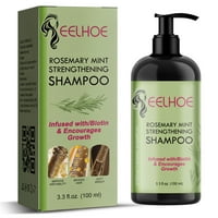 Rosemary osvježavajuća šampona frizera lepršava glatki šampon za duža pjenastih sjajnih kosa