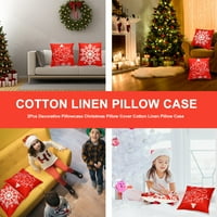 Xmas jastuk jastuk Case Christmas Tree Fla jastučnice za odmor Nabavljaj poklopce ukrasne line