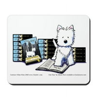 Cafepress - Gradski pas MousePad - Neklizaj gumeni miš, jastučić za igre miš