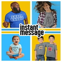 Instant poruka - blagoslovljena dječacima - ženska grafička majica Raglan