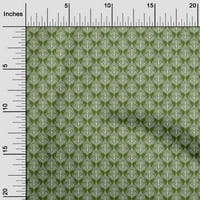 Onuone Velvet Forest Zelena tkanina Azijski blok Ispiši šivanje tkanine sa dvorištem tiskanim diy odjećom