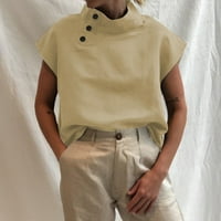 GAECUW PLUS vrhovi za žene TOP-ovi Bluze s kratkim rukavima The Regularne fit pulover TEES T-majice