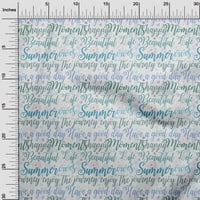 Onuone baršunaste plave tkanine Tekst za obrtni projekti Dekor tkanina Štampano od dvorišta široko