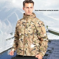 Kaputi za jaknu za muškarce, Aieott plus veličina zimskih muških kaputa, jakne vjetrenjače, mens casual
