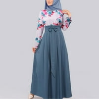Haljine za žene Ležerne prilike Abaya Arap Kaftan Robe Solid haljina Robe Ležerna haljina