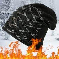 Muške kape i kape muške skije za muškarce Flannel Hat Winter Hats Mekani utočani topli šešir izolirani
