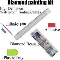 Goofy dijamantski setovi za odrasle početnike okrugle pune bušilice 5d DIY Diamond Art Kits Diamond