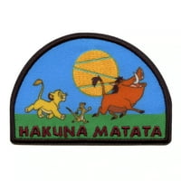 Lav kralj hakuna matata patch simba disney bez brigenog željeza