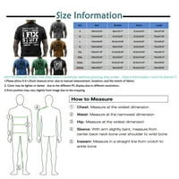 Muške majice Grafički tekst 3D Štampanje Street Ležerne prilike kratkih rukava Down Odštampana odjeća