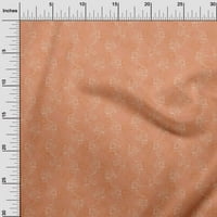 Onuone viskoza šifon narančasta tkanina azijska lica za crtanje Diy odjeća prekrivajući tkaninu za ispis