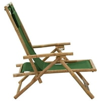 Buyweek koji se uklapa u opuštajuću stolicu zeleni bambus i tkanina
