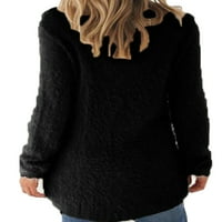 Žene Ležerne prilike bombone boje dugih rukava s dugim rukavom Jumper džemper