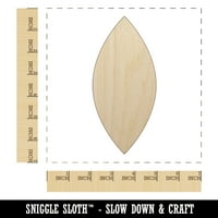 Listovi jednostavno oblikovanje drveta Nedovršeni Clout Craft DIY Projekti debljine