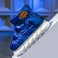 Kućne papuče za žene mekani memorijski pjena na platformu čizme s papučem tople zimske kuće cipele vodootporne