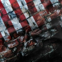 SKSLOEEG Scrip vrhovi Žene Stretchy Clearence Američka zastava Ispiši Patriotske vrhove Staračka radna