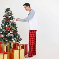 Tarmeek Porodica koja odgovara Božićnu pidžamu Set za mamu Tata Dečija beba, dugi rukavi Xmas stablo