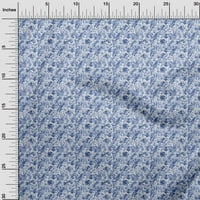Onuone svilena tabby srednja plava tkanina azijska-kravata i boja-cvjetna DIY odjeća za prekrivanje