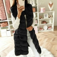Zimski kaputi za žene plus veličine Ženske jakne Trendi dugih rukava LEAL Dugme Dugme Srednja dugačka