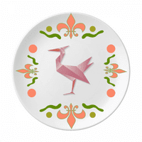 Geometrijski flango origa uzorak cvijeća keramika ploča ploča za večeru jelo za večeru