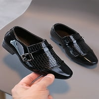 Gomelly Boys Profesionalna plesna cipela Lagana obuća za cipele s potpeticama Persencija Chunky Black