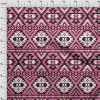Onuone viskoza Šifon ružičasta tkanina Afrička aztech haljina materijal materijal tkanina od dvorišta