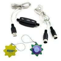 USB van-out Midi interfejs Converter Cord za glazbene tastature Adapter kabel za Alesi Vorte USB midi