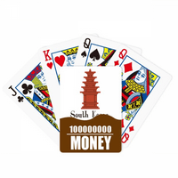 Južna Koreja The Red Brick Tower Poker igračka karta Smiješna ručna igra