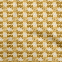 Onuone svilena tabby tamno senf tkanina cvjetna šivaća materijal za ispis tkanine pored dvorišta široko