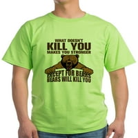 Cafepress - Medvjedi će vam ubiti majicu - lagana majica - CP