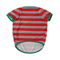 Porodica vekova Uklapanje božićnih pidžama Postavite crtani vrhovi sa prugama hlače odijelo Xmas Jammies