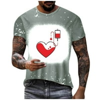 Nova tiskana majica Muška ležerna odjeća kratkih rukava Street Hip-Hop 3D tiskani vrh