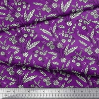 Pamučna kambrična tkanička tkaninska odlazi i cvjetna blok otisnuta plovska tkanina od dvorišta široka