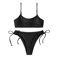 Plus size kupaći kostim za žene Dvije ljetne ženske modne splitske kupaće kostimi modne kupaće kostime