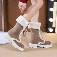 Akiigool ženske čizme Široke ženske zimske čizme za snijeg čizme hodanje pješačkih pješačkih teniskih