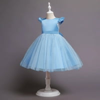 Haljine Youmylove za djevojke Djevojke Djevojke Dress Performok performans haljina haljina luk mrežaste