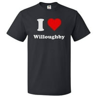 Love Willoughby majica I Heart Willoughby TEE poklon