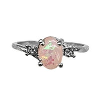 Frehsky prstenovi izvrsni ženski srebrni prstenovi ovalni rez dijamantski nakit rođendan prijedlozi poklona za angažman za brisanje prstenovi