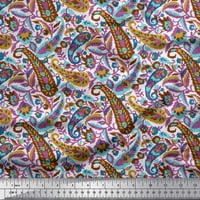 Soimoi Rayon tkanina ostavlja umjetničko dekor tkanine otisnuto dvorište široko