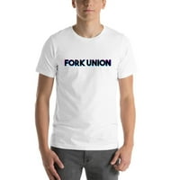 3xl TRI Color Fork Union Majica kratkog rukava majica u nedefiniranim poklonima