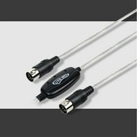 Glazba uređivanja kabela 180x MIDI kabel do USB midi kablovska muzika Uređivanje kabela tipkovnice kabela