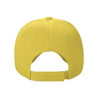 CEPTEN MUŠKI I ŽENSKI MODINSKI JEDINSTVENI PRINT SA MICHELIN logotipom podesivom bejzbol šešir žute