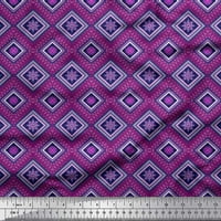 Soimoi Rayon tkanina Aztec Kilim Print tkanina od dvorišta