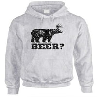 Jeleni pivo medvjed - ruino pulover hoodie