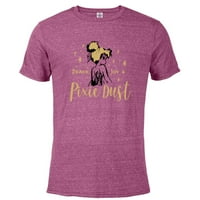 Disney Tinker Bell mirovna radost i pixie Standard prašine - pomiješana majica kratkih rukava za odrasle