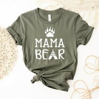 Mama medvjed majica Majčina dnevna majica Mom Life Gift Mommy Majice New Tee Floral Top Slatka mama