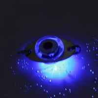 Flash lampica Umjetna mamaca LED duboki pad podvodni oblik oko očiju ribolov riba mamac svijetlo plava