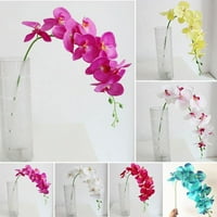 Veštački leptir Orchid svileni cvijet vjenčani zabava lažni kućni bouquet dekor
