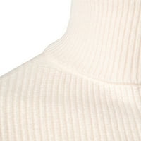vbnergoie muške o-vrat visoki ovratnik dugih rukava sa dugim rukavima džemper džemper džemper džemperi